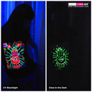 "The Hand" UV-Blacklight & Glow-In-The-Dark Womens T-shirt